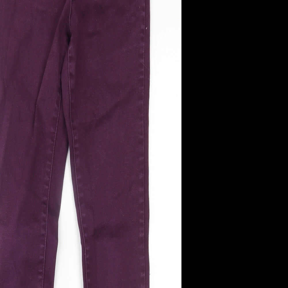 Matalan Womens Red   Skinny Jeans Size 10 L29 in