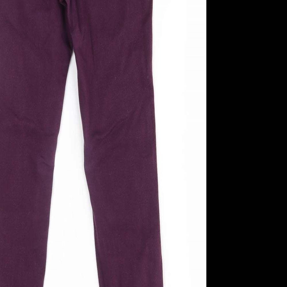 Matalan Womens Red   Skinny Jeans Size 10 L29 in