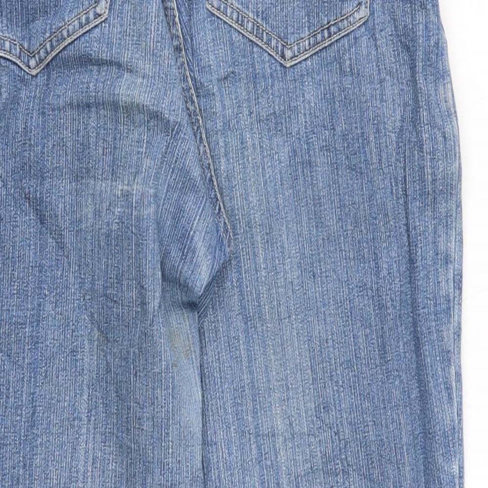 port louis Womens Blue   Cropped Jeans Size 14 L25 in