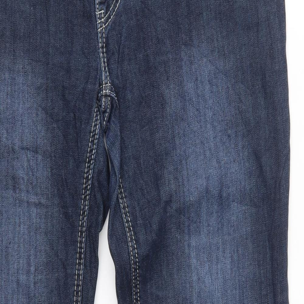 makpl Womens Blue   Bootcut Jeans Size XL L32 in