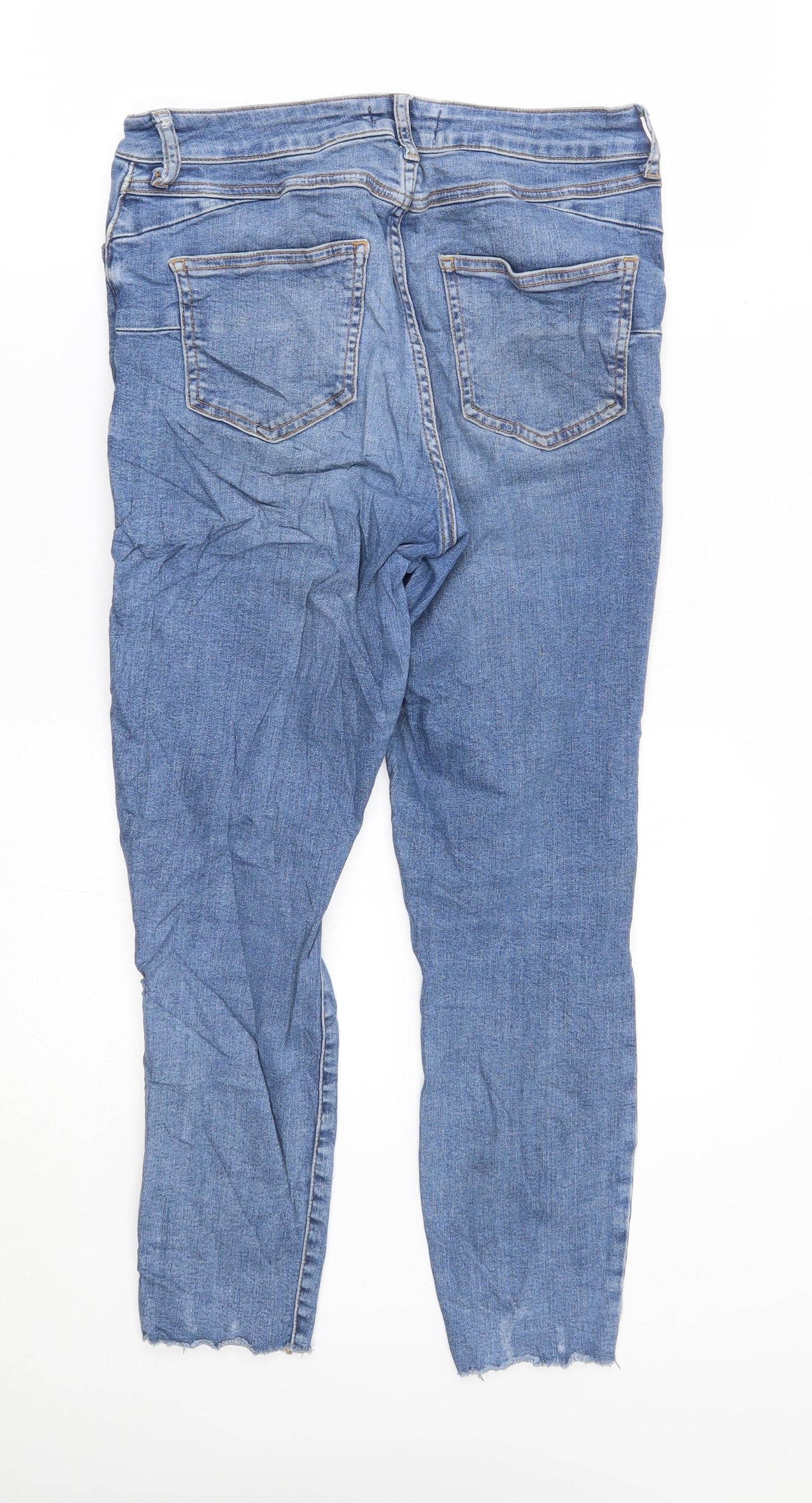 New Look Womens Blue   Skinny Jeans Size 12 L25 in