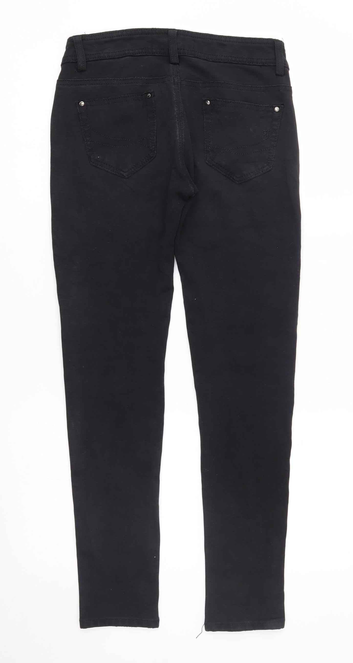 fionina Womens Black   Skinny Jeans Size M L28 in