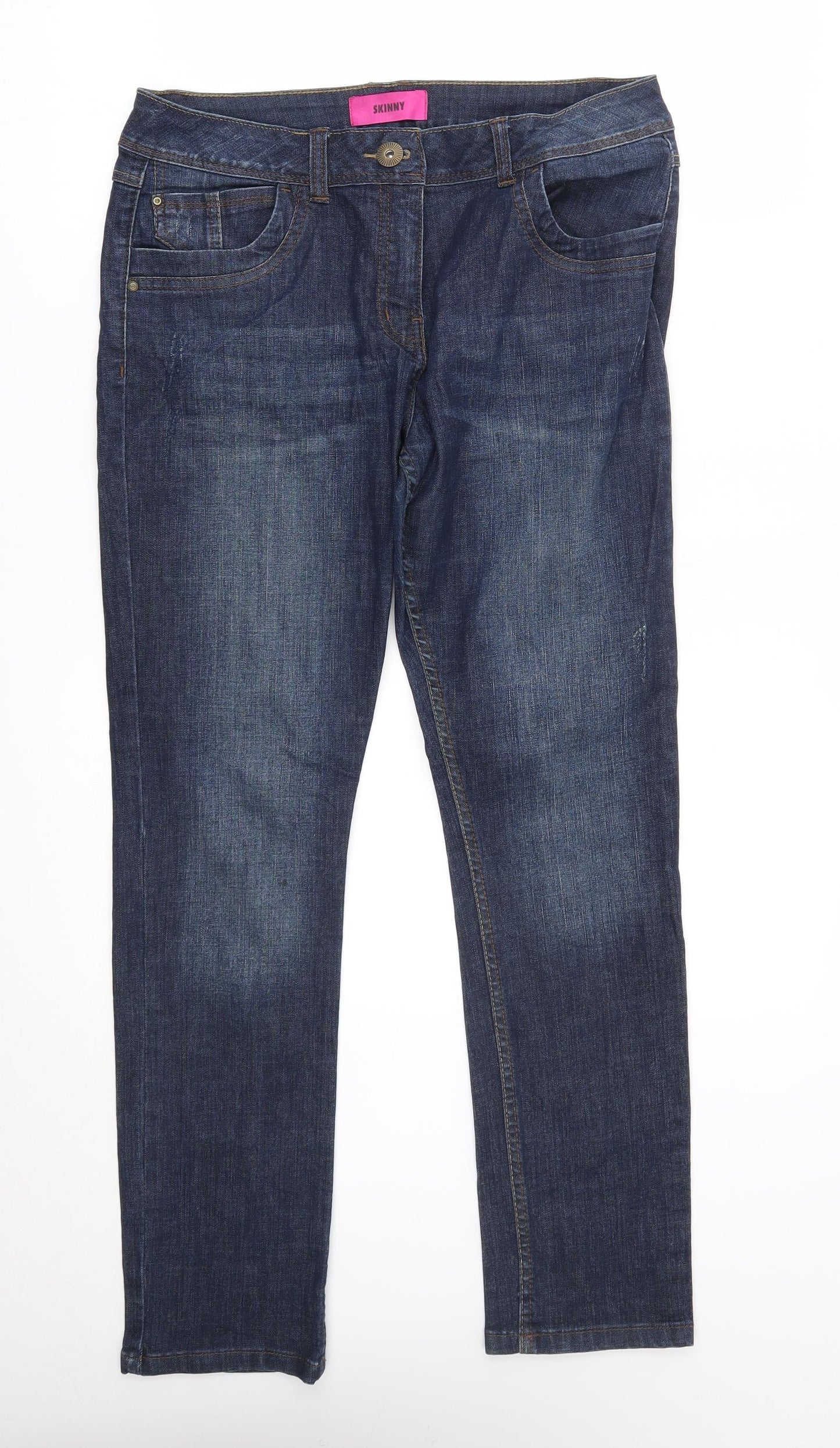 George Womens Blue   Skinny Jeans Size 12 L29 in