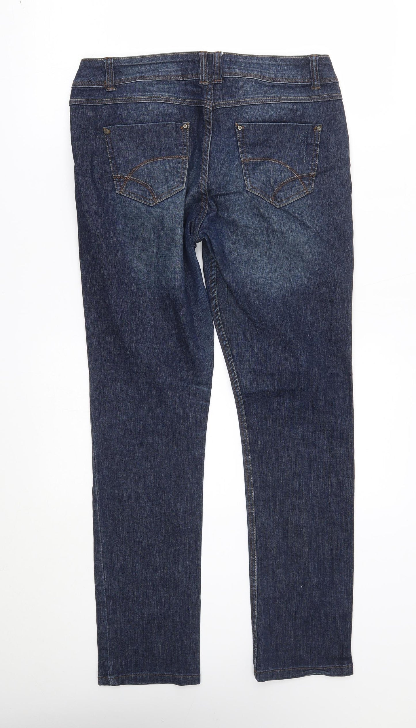 George Womens Blue   Skinny Jeans Size 12 L29 in