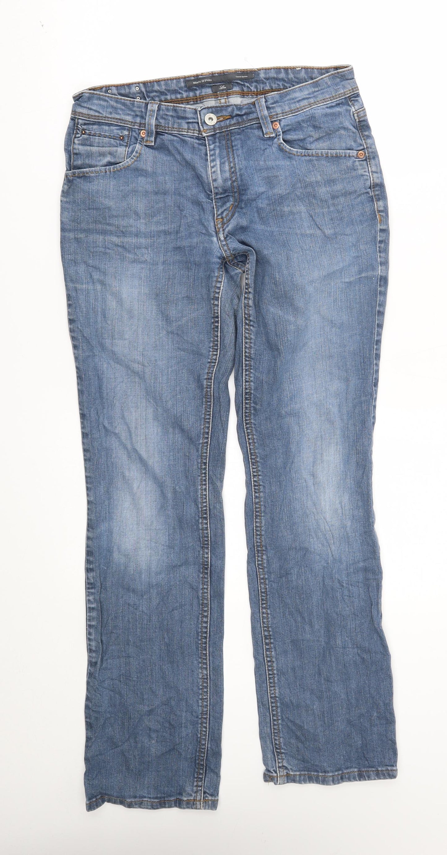 Marc O'Polo Womens Blue   Bootcut Jeans Size 30 in L31 in