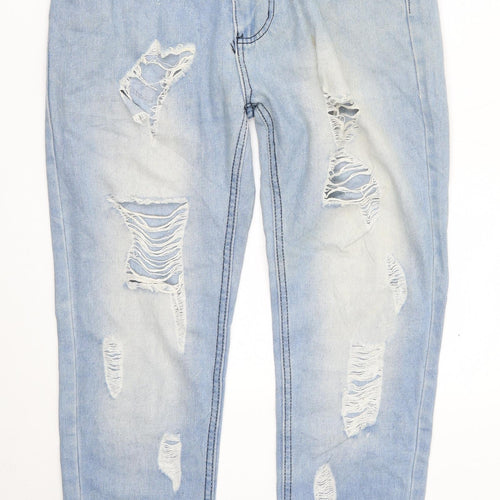 Preworn Womens Blue   Straight Jeans Size 32 in L27 in