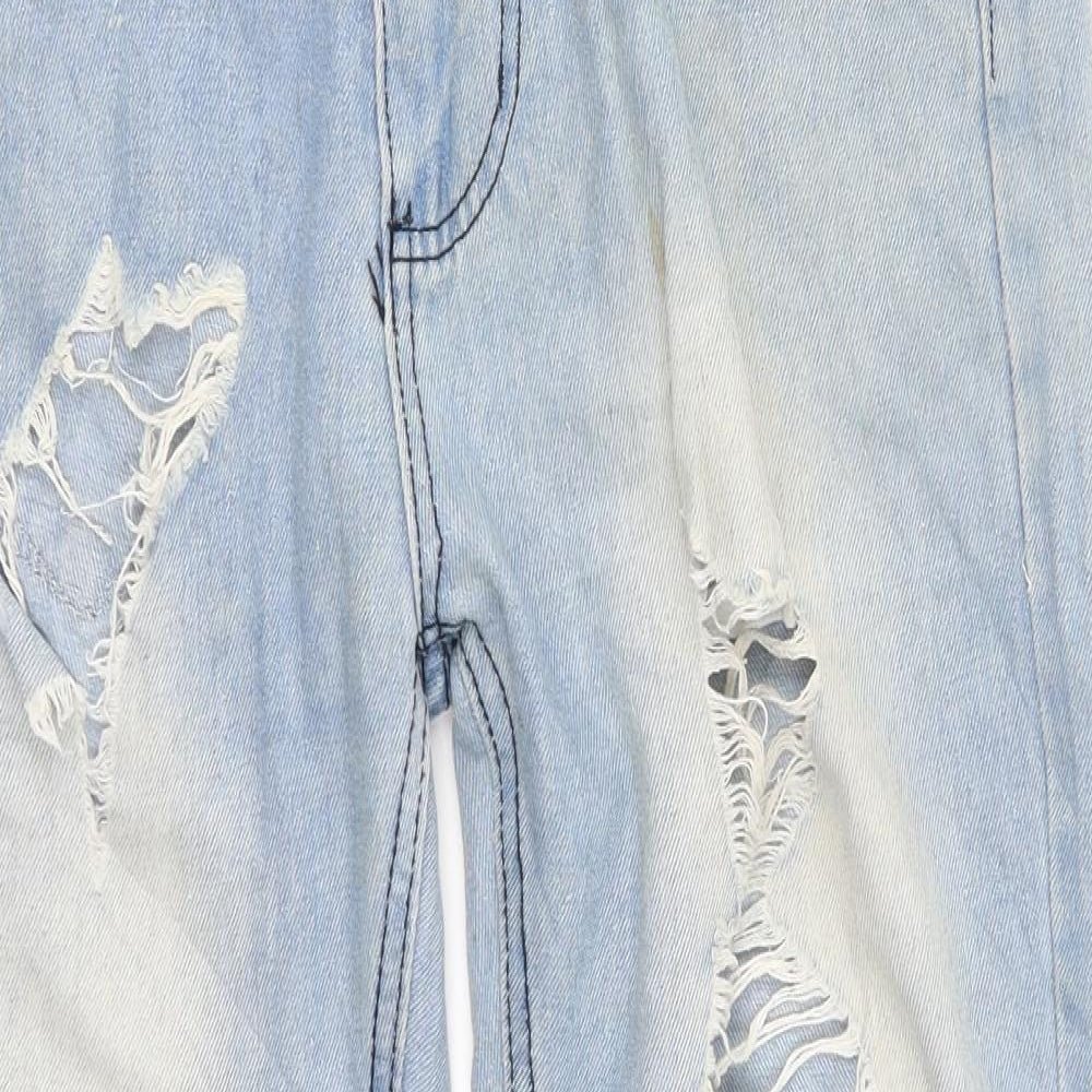 Preworn Womens Blue   Straight Jeans Size 32 in L27 in