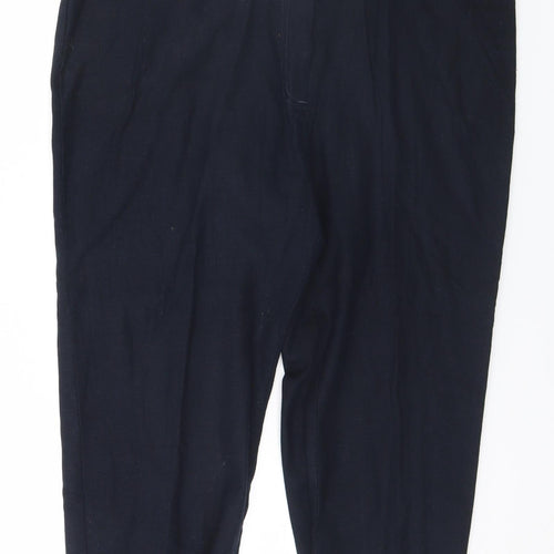 Marks and Spencer Womens Blue   Trousers  Size 16 L20 in