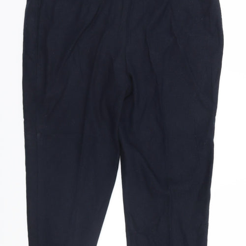 Marks and Spencer Womens Blue   Trousers  Size 16 L20 in