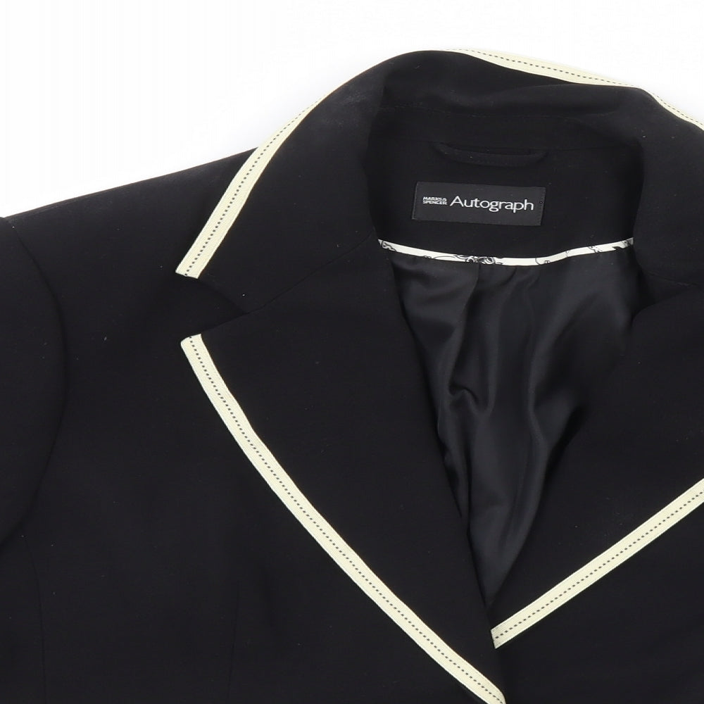 Autograph Womens Black   Jacket  Size 16