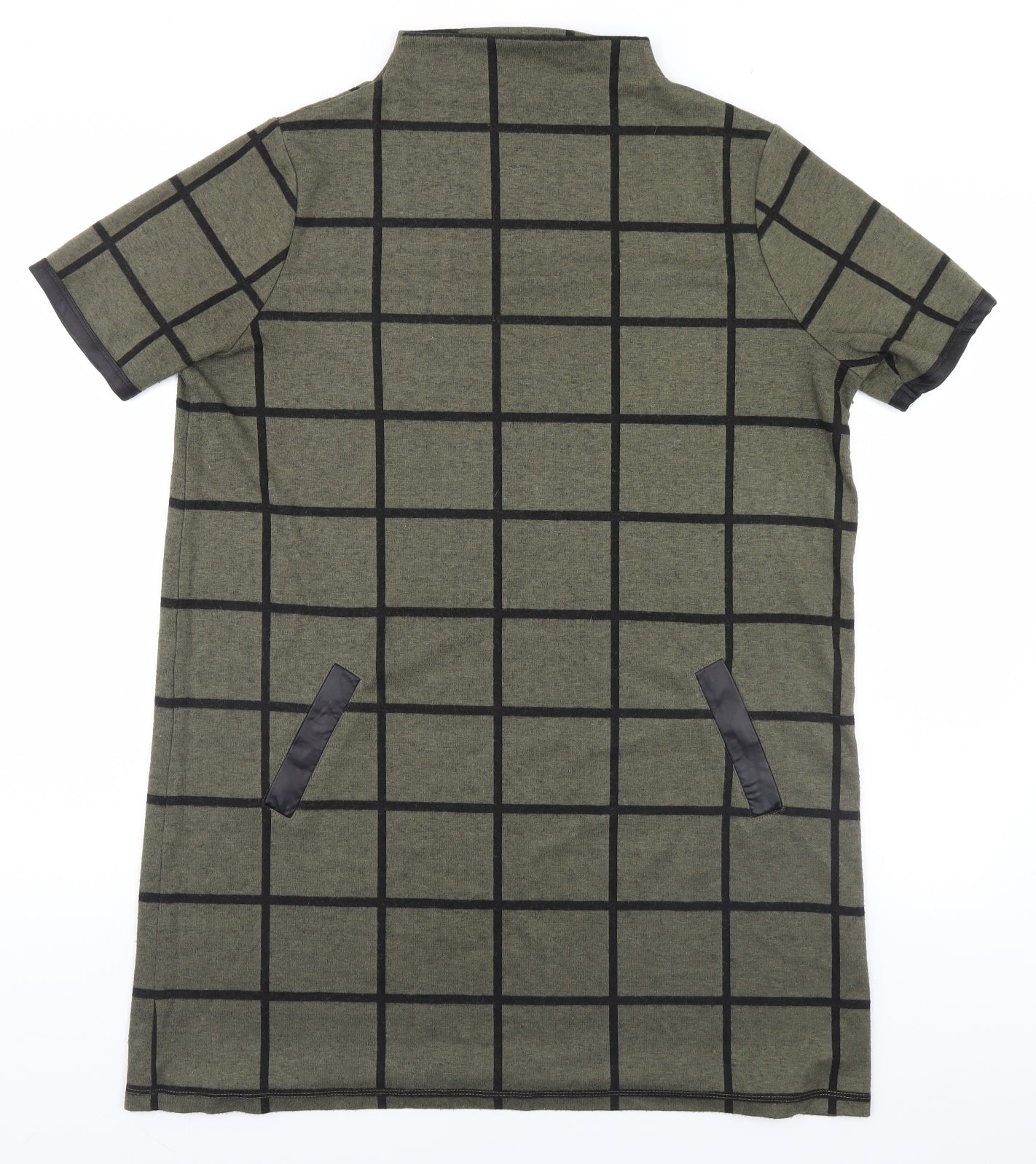 Select Womens Brown Plaid  Pullover Jumper Size 14