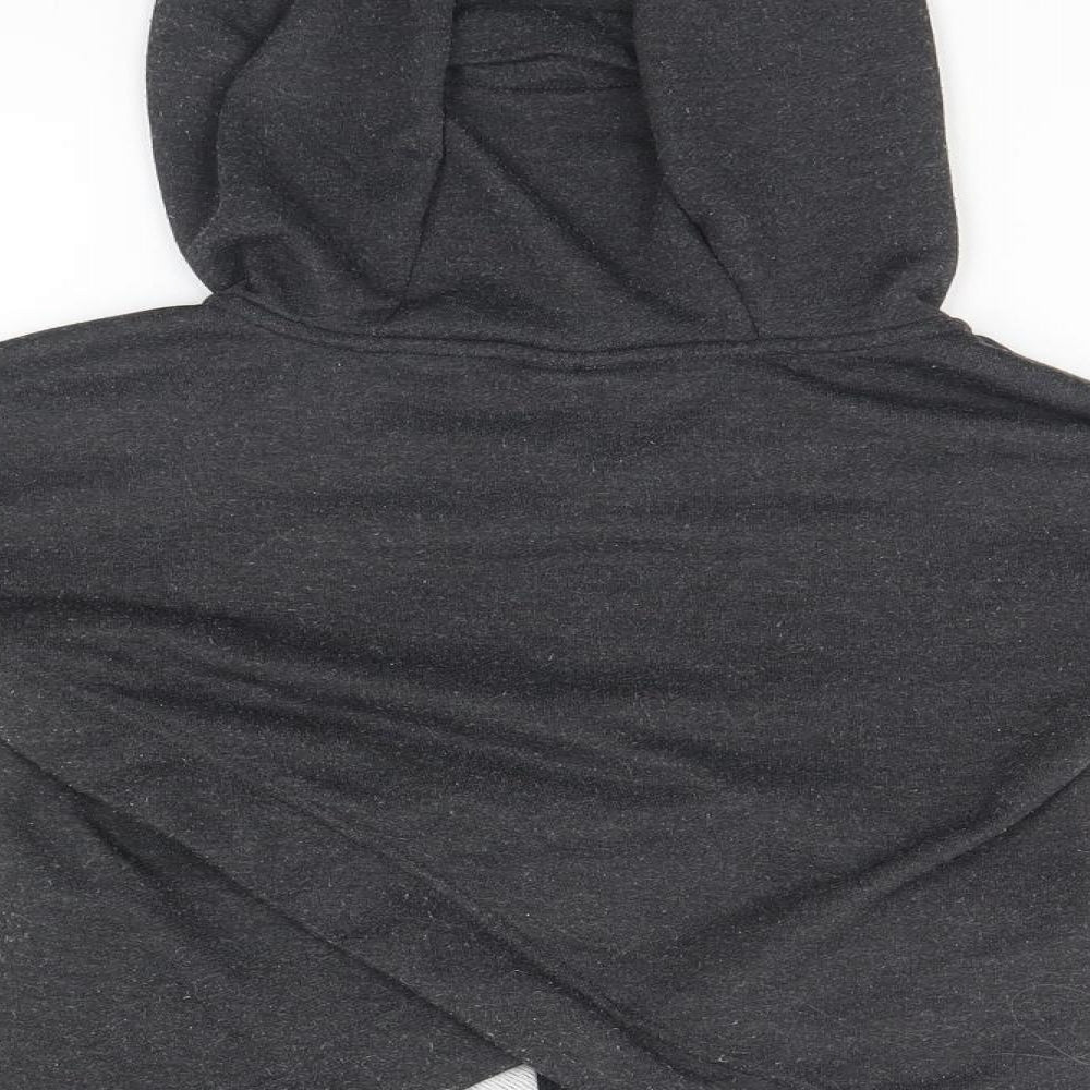 Nike Boys Grey   Full Zip Hoodie Size 7-8 Years