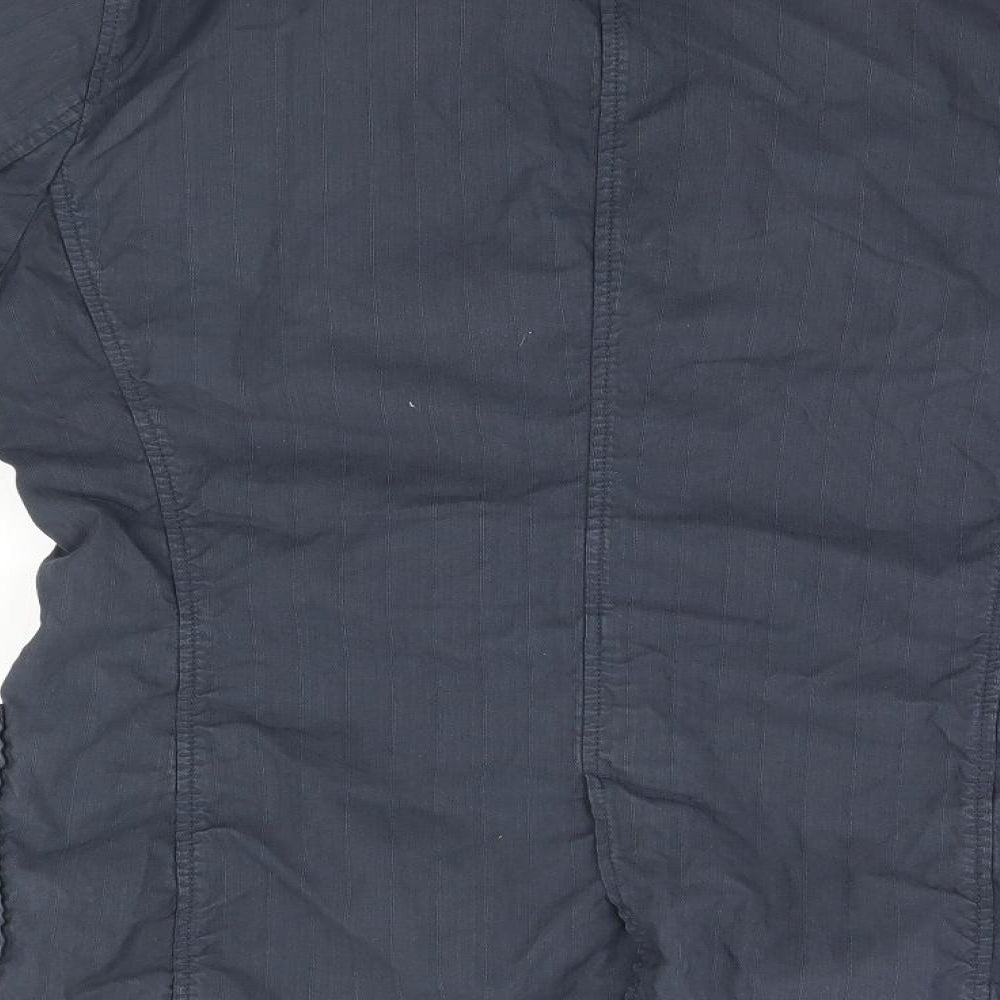 HUGO BOSS Mens Blue   Overcoat Coat