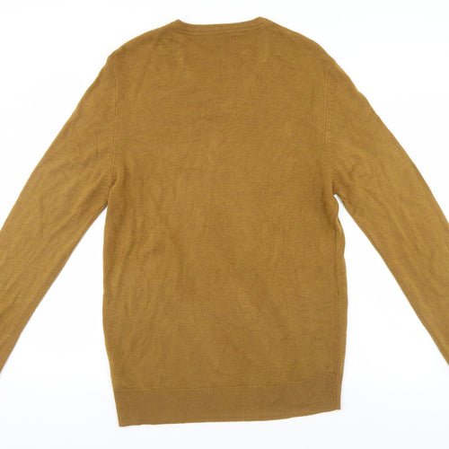 Peacocks Mens Brown   Pullover Jumper Size L