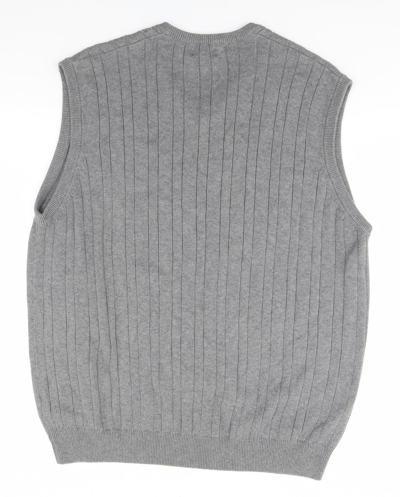 Marks and Spencer Mens Grey   Pullover Jumper Size 2XL