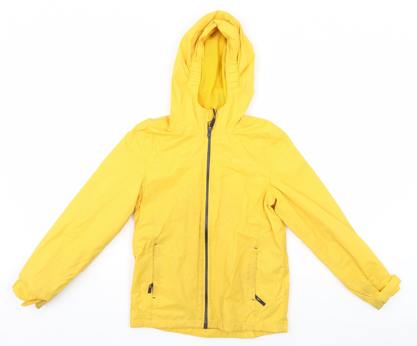 Mountain Warehouse Boys Yellow   Rain Coat Coat Size 9-10 Years