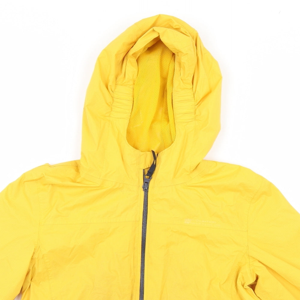 Mountain Warehouse Boys Yellow   Rain Coat Coat Size 9-10 Years