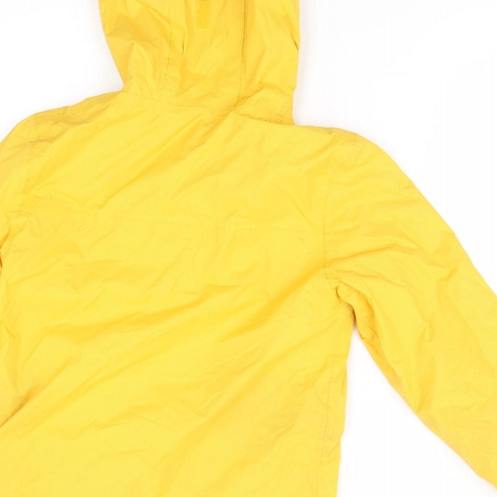Mountain Warehouse Boys Yellow   Rain Coat Coat Size 9-10 Years
