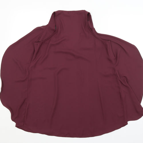 River Island Womens Purple   Basic Blouse Size 8