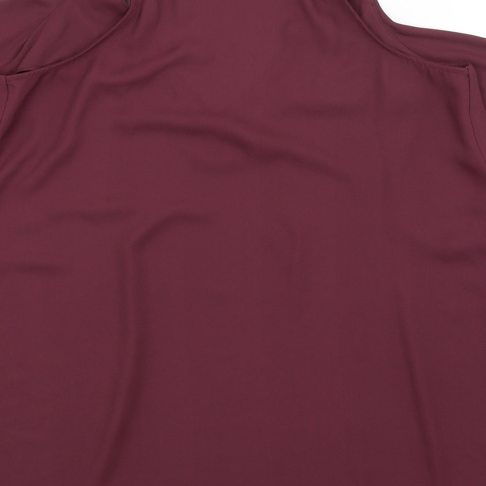 River Island Womens Purple   Basic Blouse Size 8