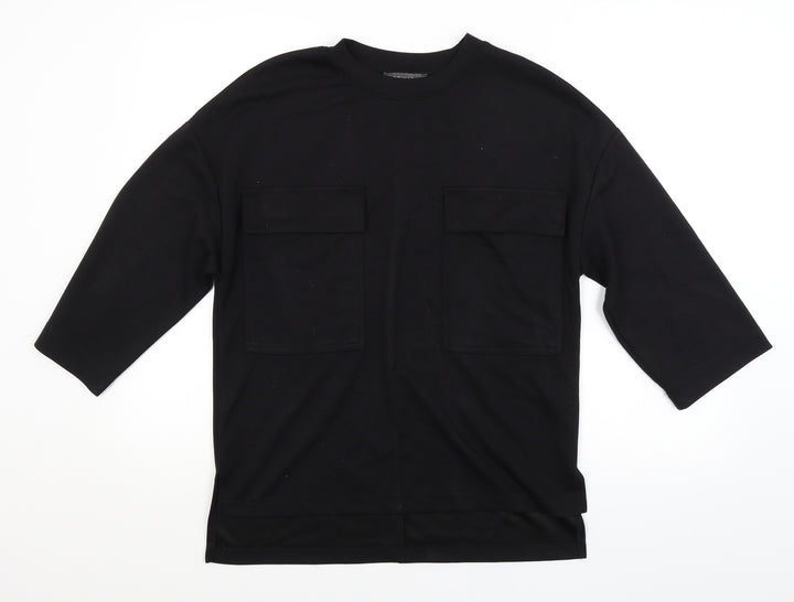 Primark Womens Black   Basic Blouse Size 6