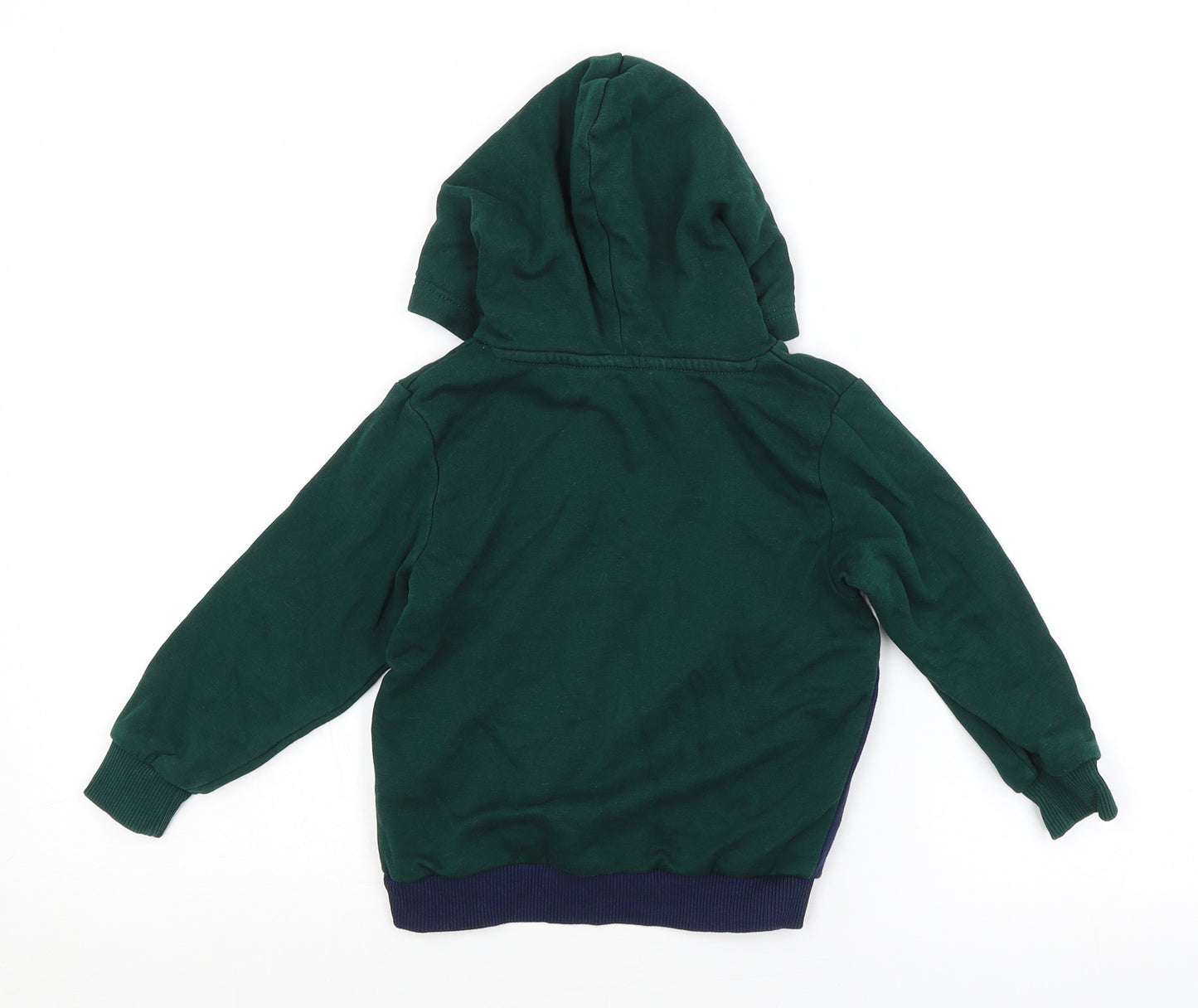 H&M Boys Green   Pullover Hoodie Size 3-4 Years