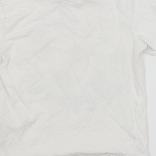 H&M Boys White   Basic T-Shirt Size 3-4 Years