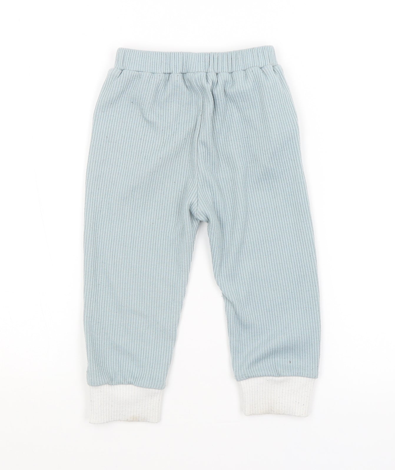 Preworn Boys Blue   Sweatpants Trousers Size 2-3 Years