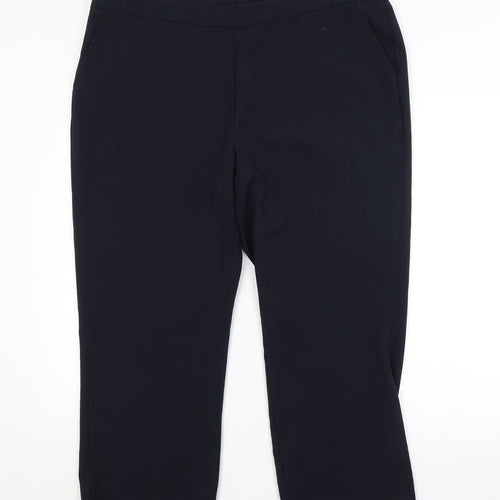 Bonmarché Womens Blue   Trousers  Size 18 L24 in