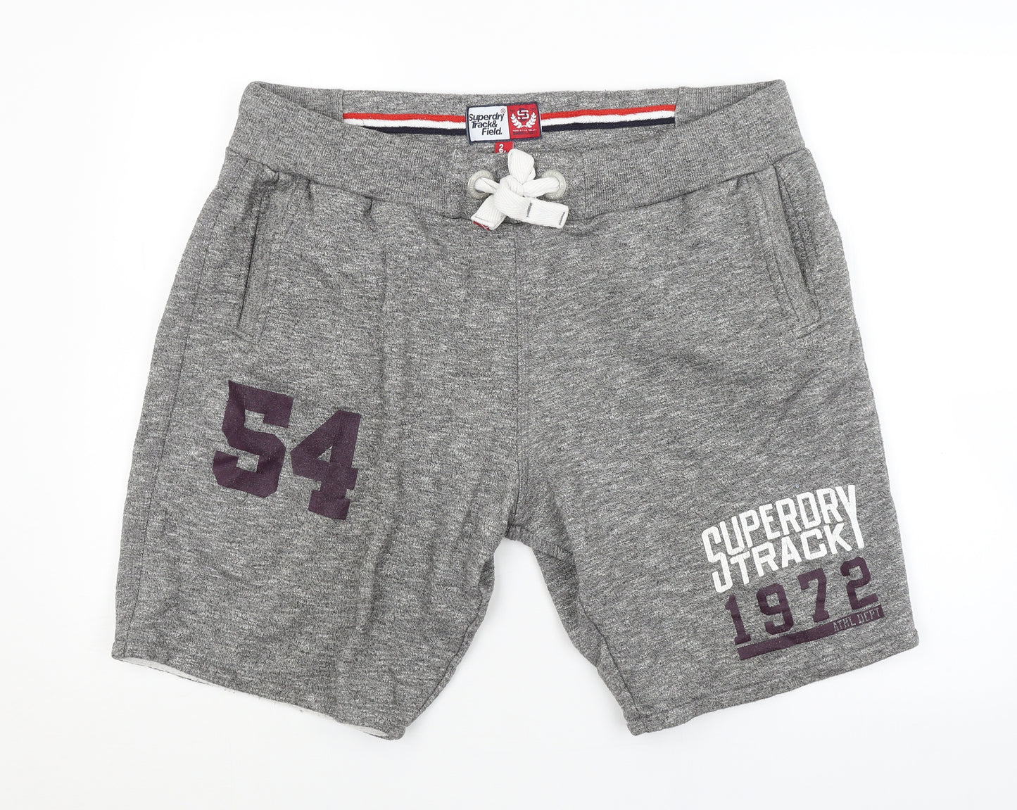 Superdry Mens Grey   Sweat Shorts Size 2XL