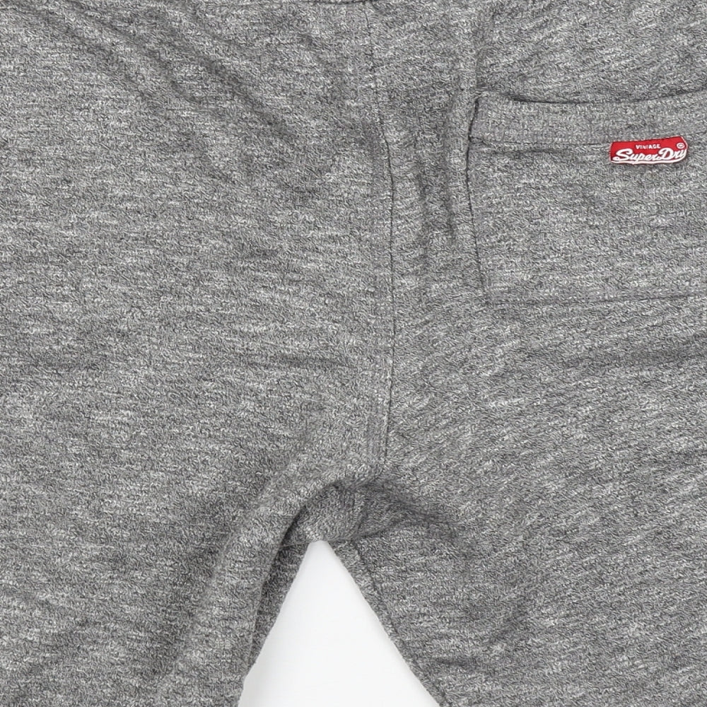 Superdry Mens Grey   Sweat Shorts Size 2XL