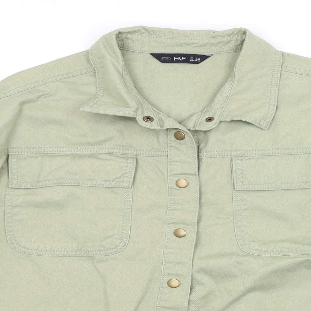 F&F Womens Green   Jacket  Size 16