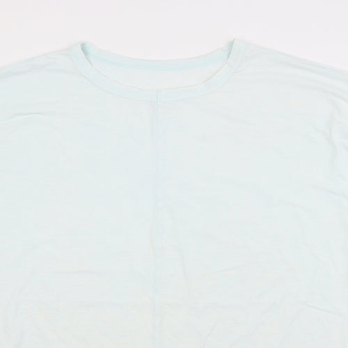 Preworn Womens Blue   Basic T-Shirt Size XL