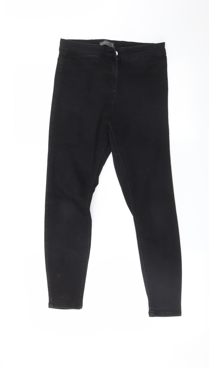 Papaya Womens Black Jegging Jeans Size 8 L24 in
