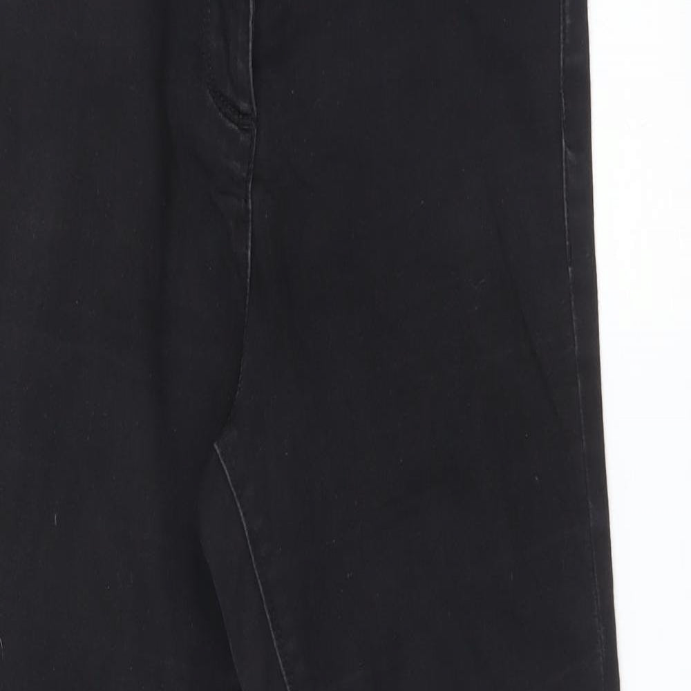 Papaya Womens Black   Jegging Jeans Size 8 L24 in