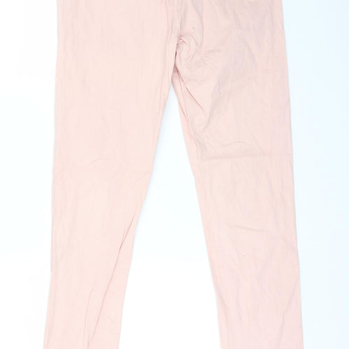 Preworn Womens Pink   Straight Jeans Size L L31 in