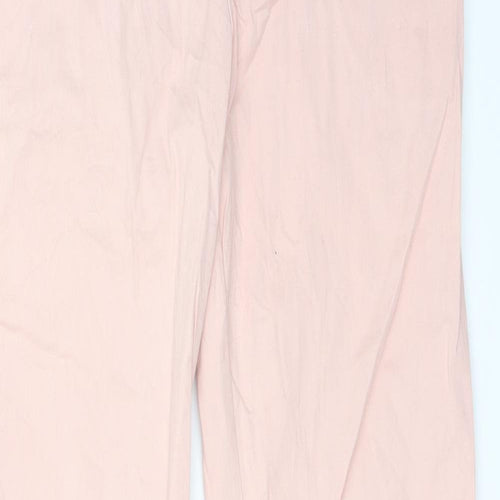 Preworn Womens Pink   Straight Jeans Size L L31 in