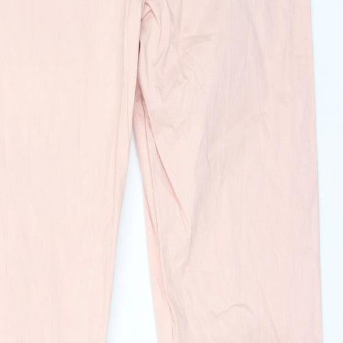 Preworn Womens Pink   Straight Jeans Size L L31 in