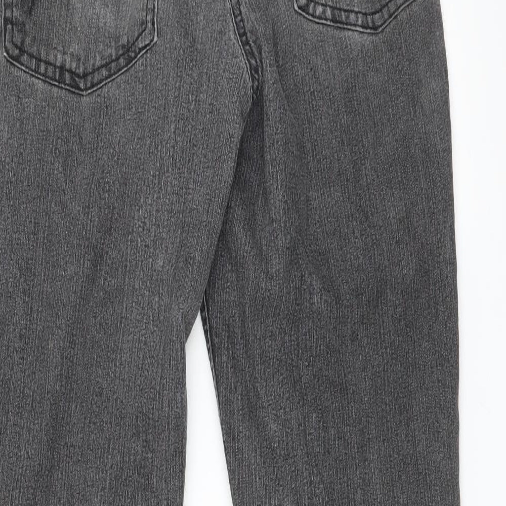 Preworn Womens Grey   Skinny Jeans Size 10 L27 in
