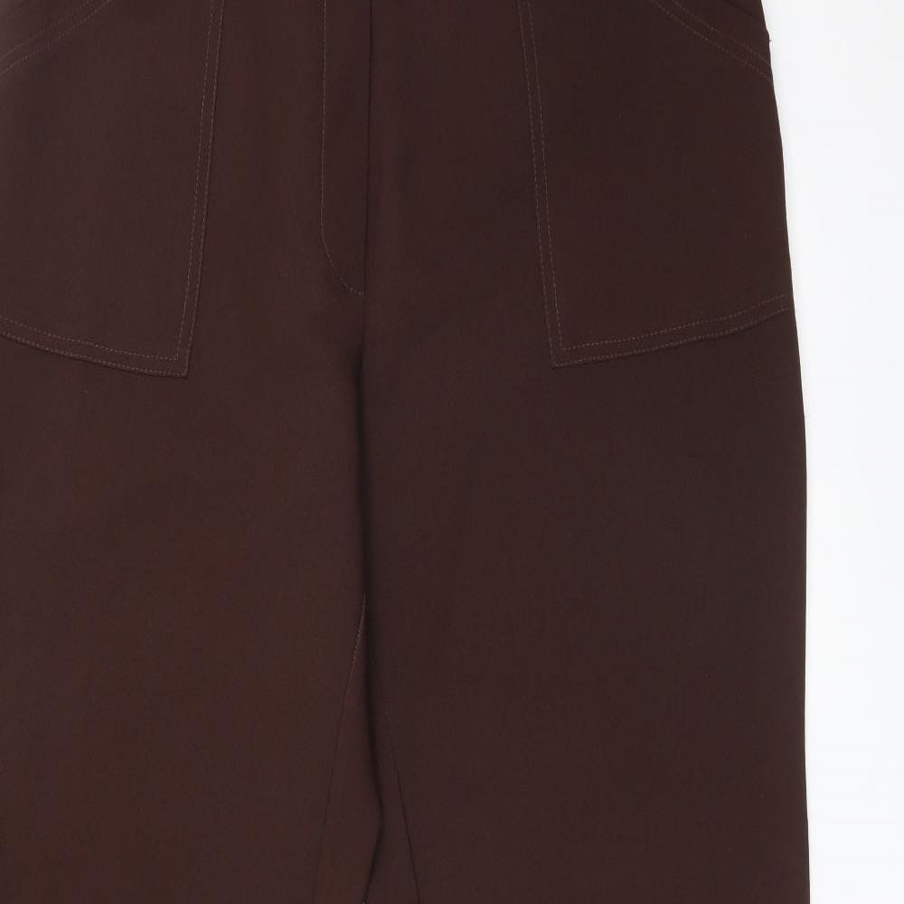 Preworn Womens Brown   Trousers  Size 20 L32 in