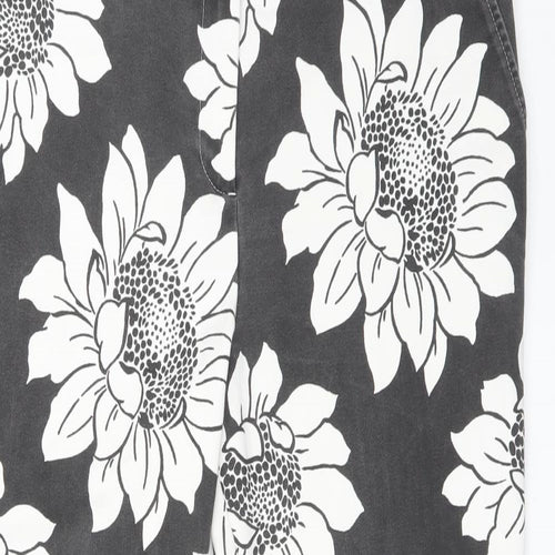 NEXT Womens Multicoloured Floral  Trousers  Size 16 L24 in