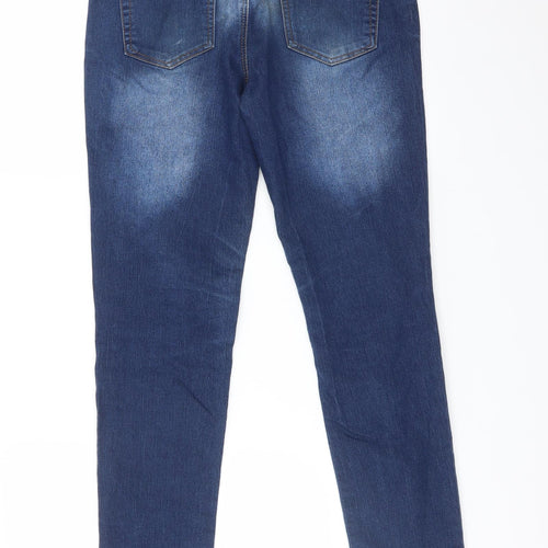 DENIM CO  Womens Blue   Skinny Jeans Size 10 L28 in