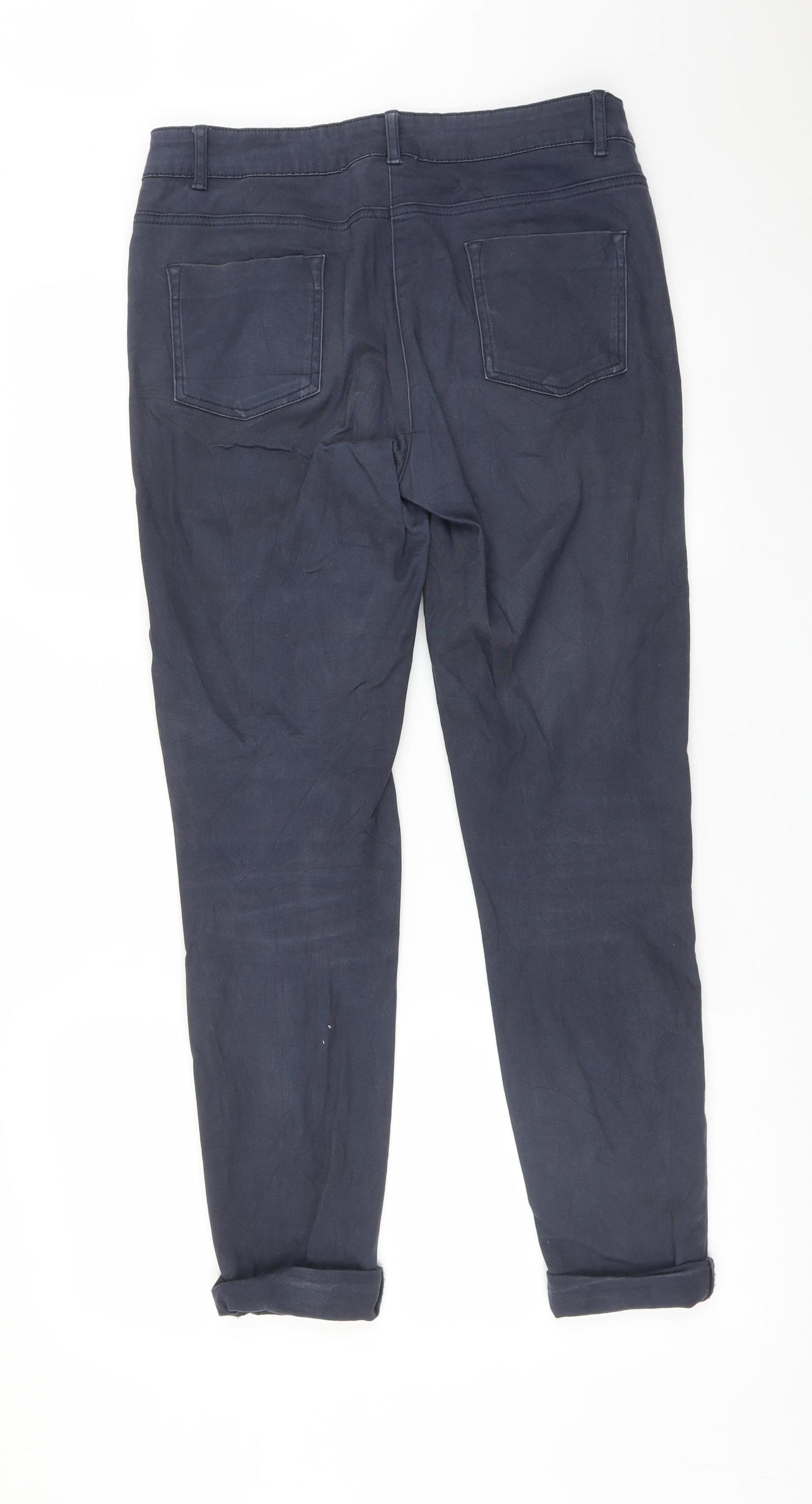 BLUE MOTION Womens Blue   Straight Jeans Size 10 L27 in