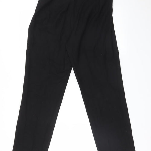 ANNE L Womens Black   Trousers  Size 30 L26 in