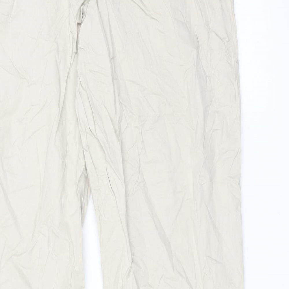 Cecil Womens Beige   Chino Trousers Size 32 L30 in
