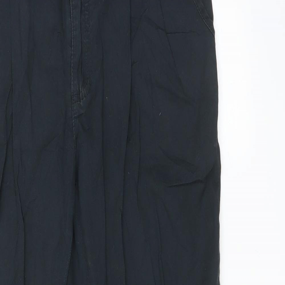 EDC Womens Black   Chino Trousers Size 10 L25 in