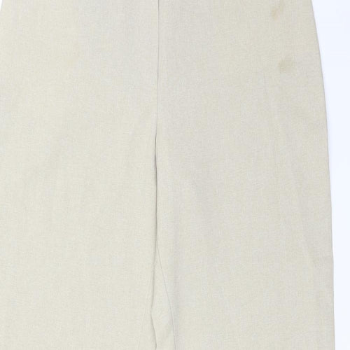 Preworn Womens Beige   Trousers  Size 12 L30 in