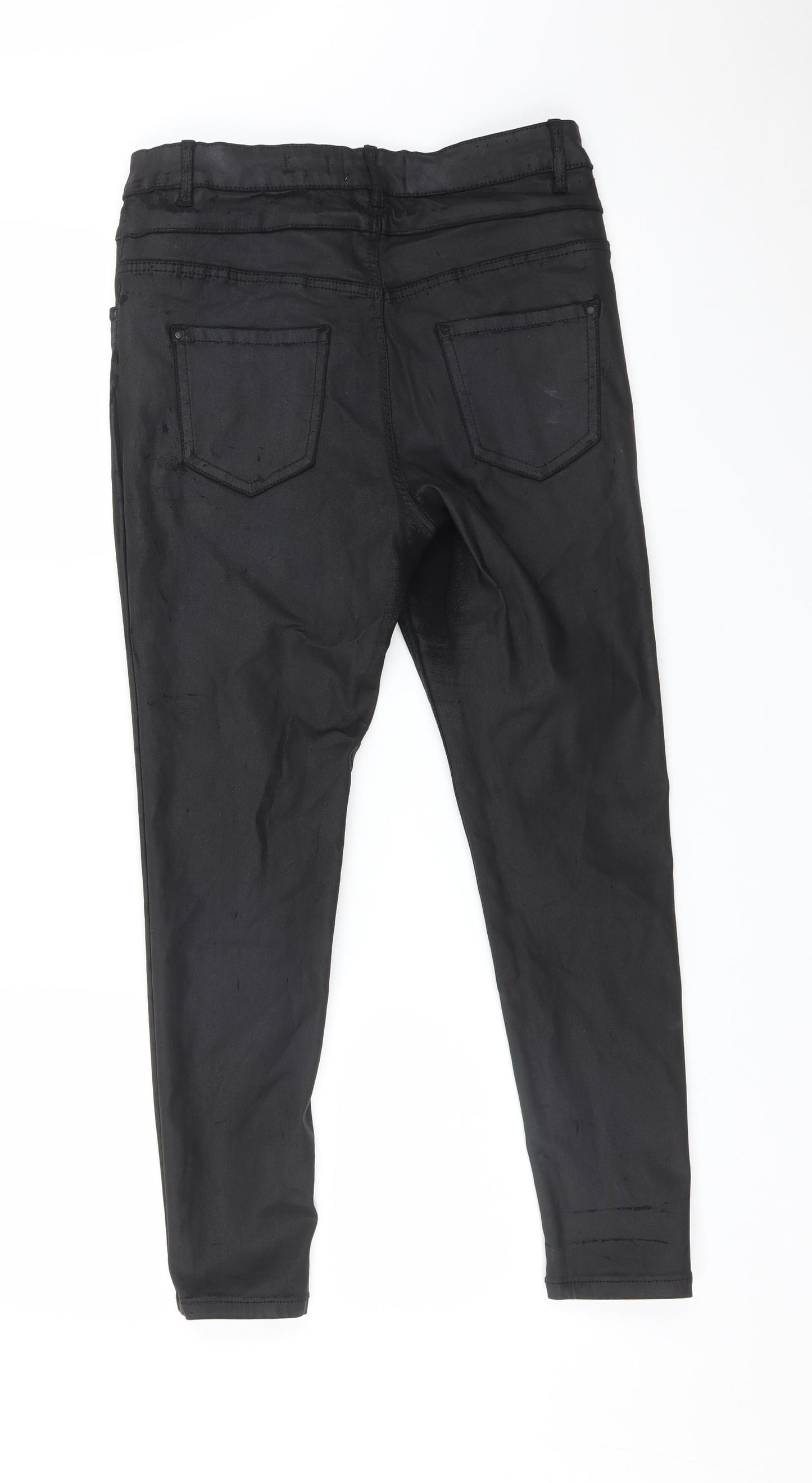 New Look Womens Black   Skinny Jeans Size 14 L24 in