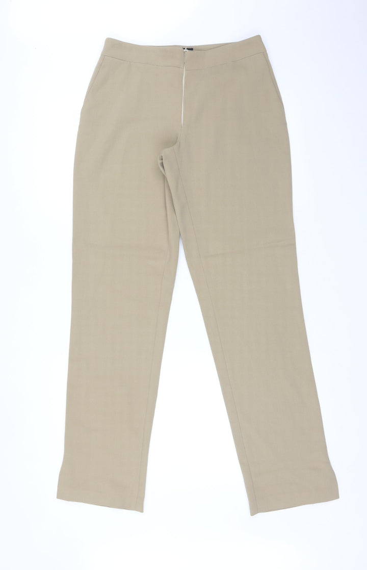 CHAIZE Womens Beige   Trousers  Size 10 L32 in