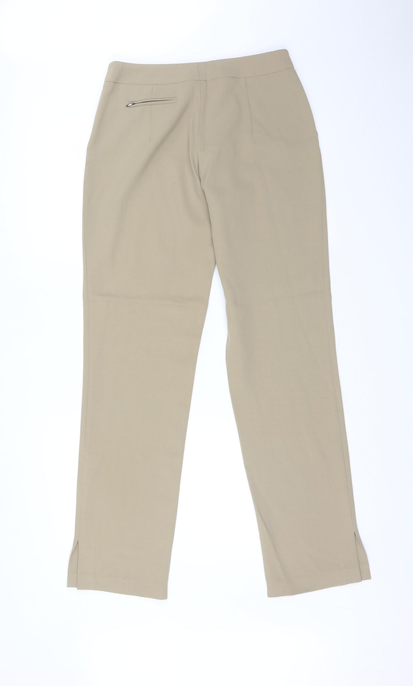 CHAIZE Womens Beige   Trousers  Size 10 L32 in